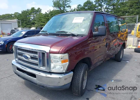 2010 Ford E-350 Super Duty Xl/Xlt from USA, damaged, VIN 1FDNE3BL7ADA27007